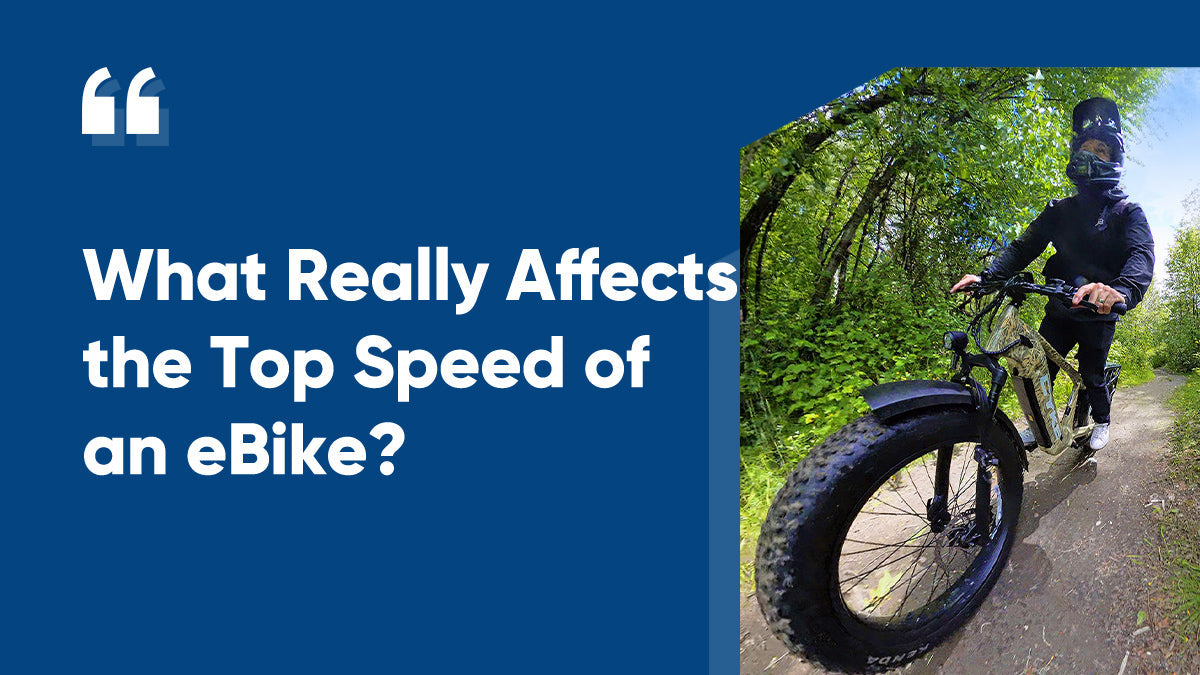What Really Affects the Top Speed of an eBike?  CYKE Bikes