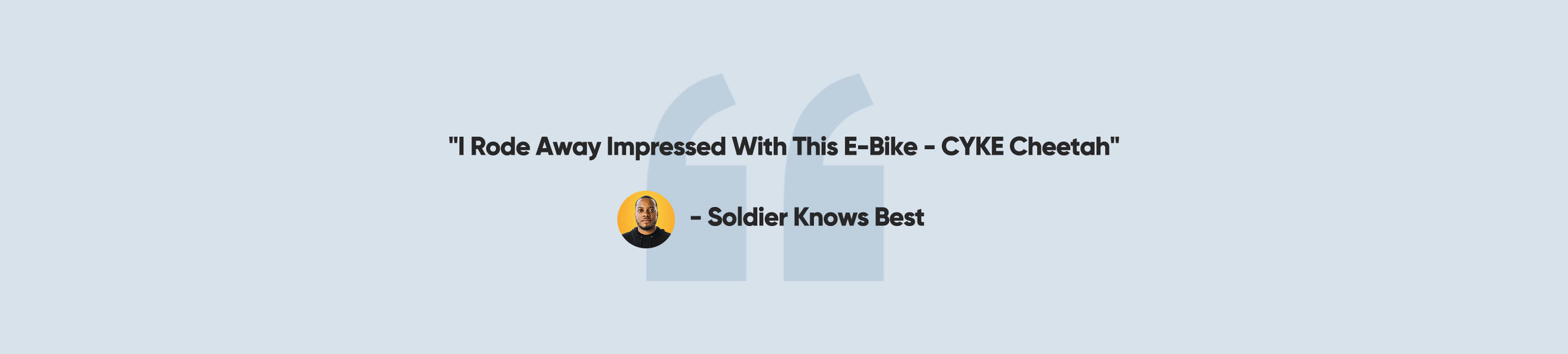 Soldier Knows Best eBike review