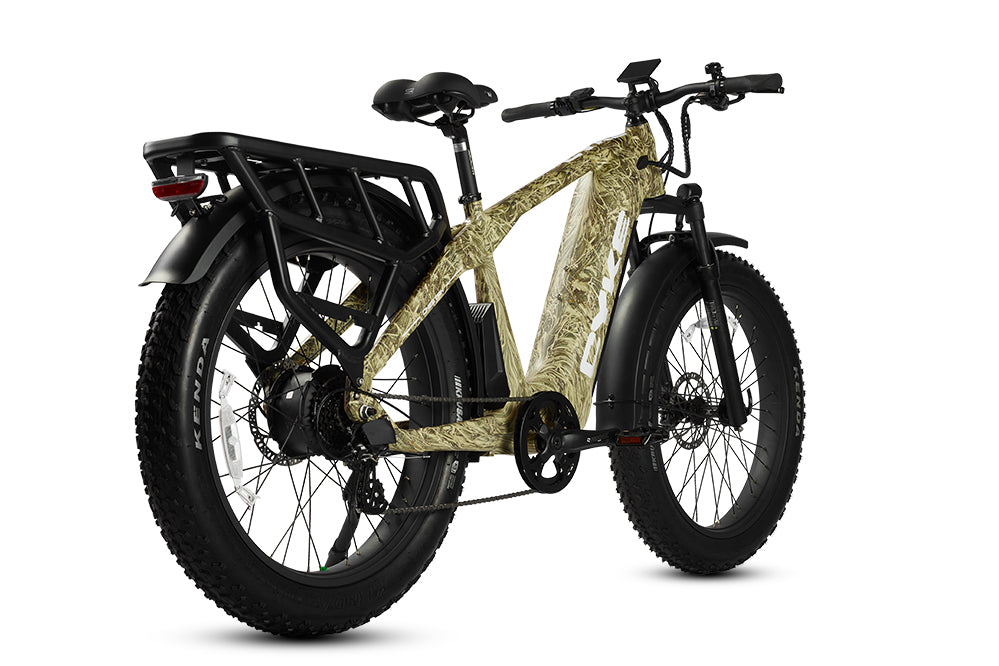 All terrain electric bike for hunting