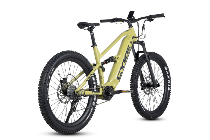 Mid drive ebike with throttle