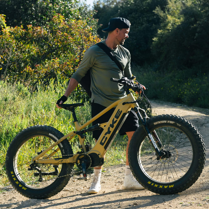 Falcon X electric full suspension fat bike