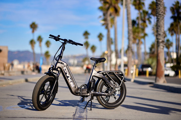 Foldable electric bike for adults