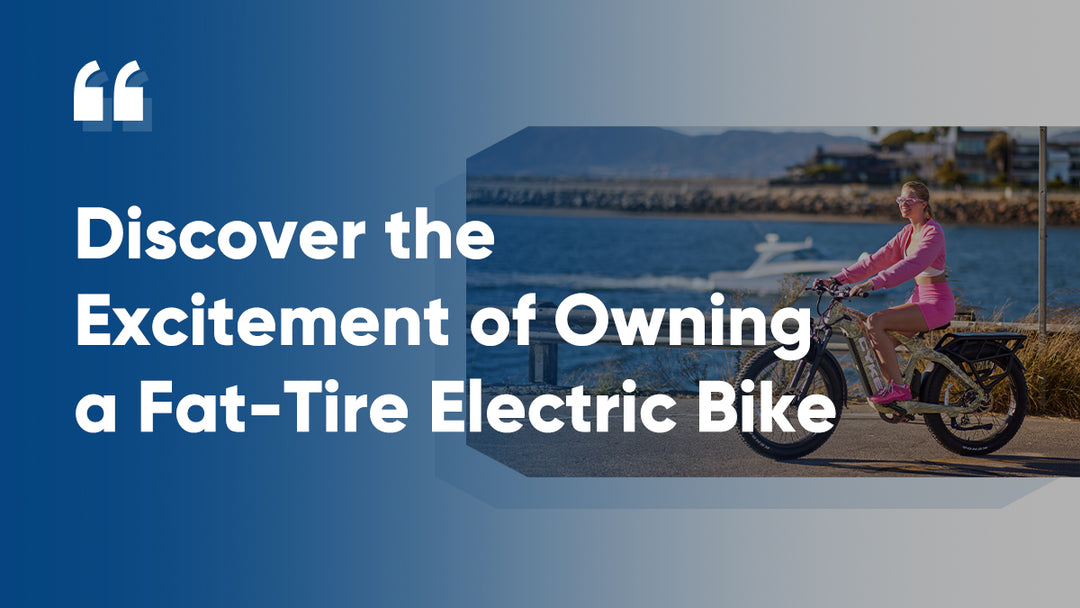 Discover the Excitement of Owning a Fat-Tire Electric Bike