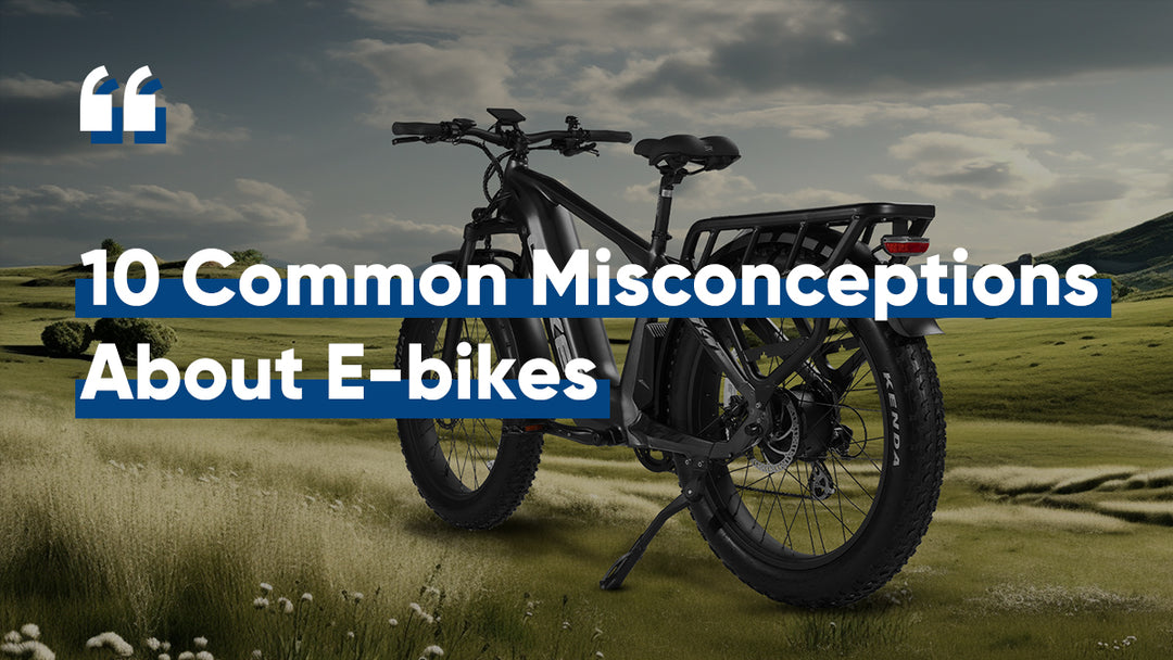 10 Common Misconceptions About Electric Bikes