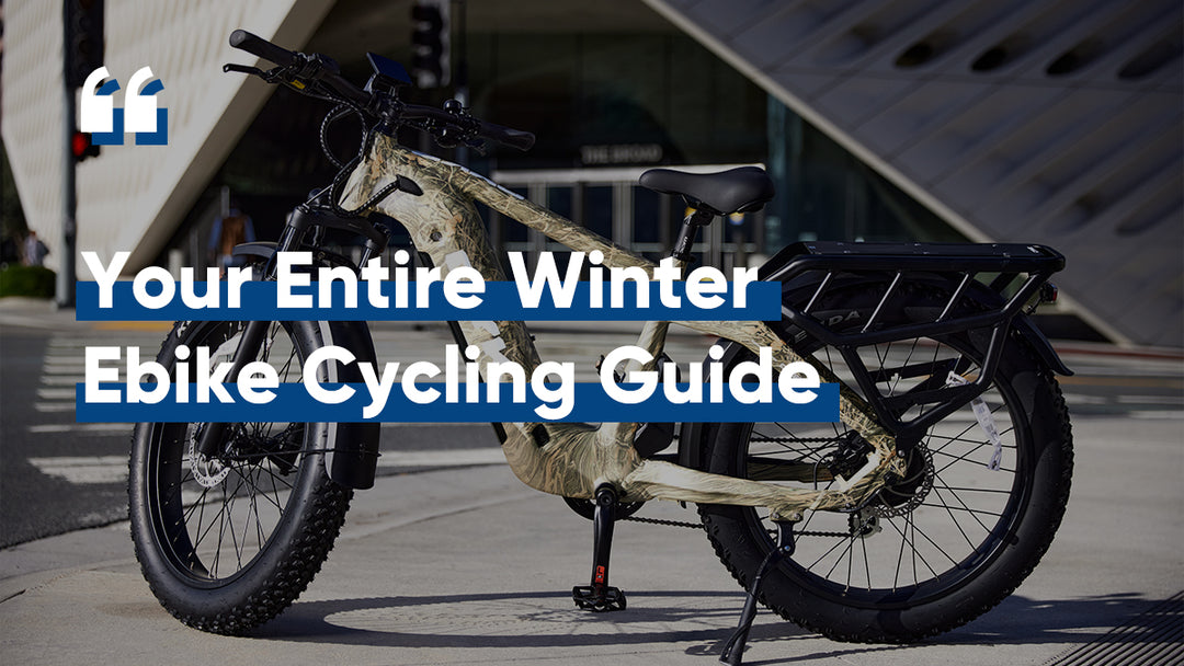 Your Entire Winter Ebike Cycling Guide
