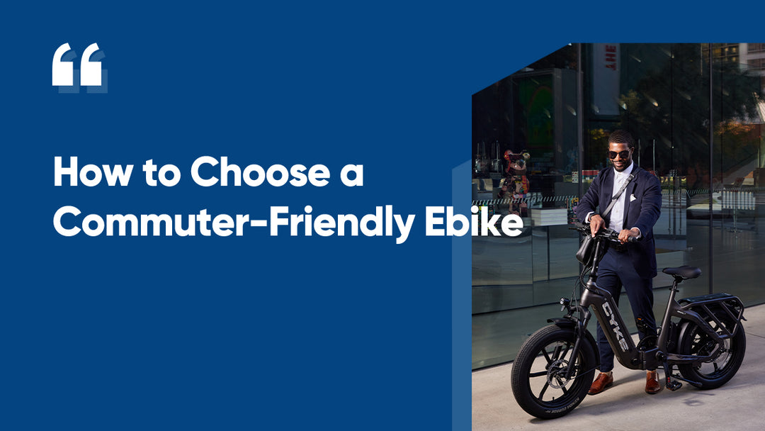 How to Choose a Commuter-Friendly Ebike
