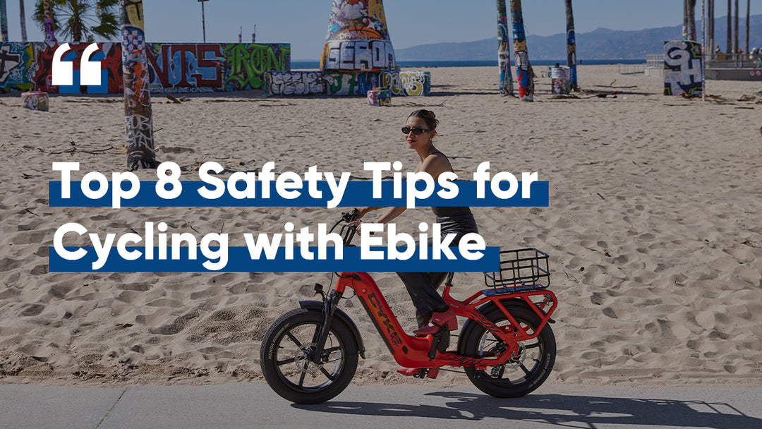 Top 8 Safety Tips for Cycling with Ebike