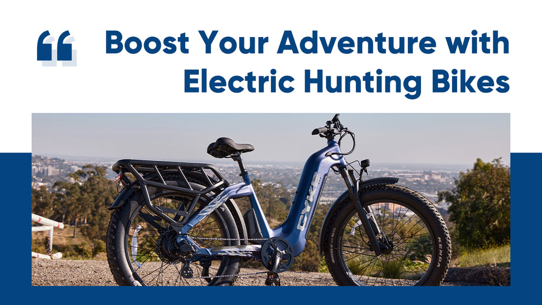 Boosting Your Adventure with Electric Hunting Bikes
