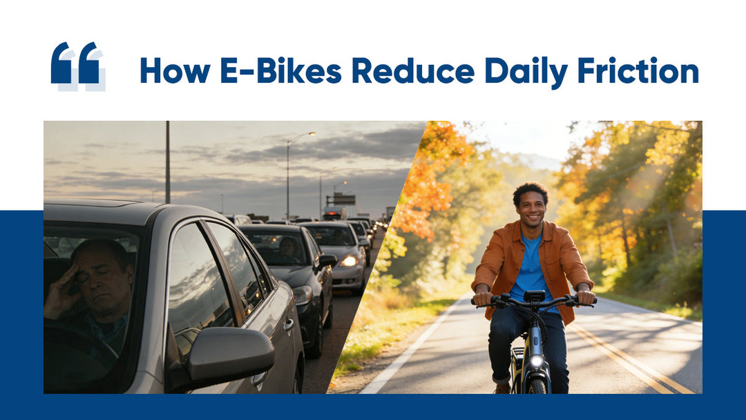 How E-Bikes Reduce Daily Friction