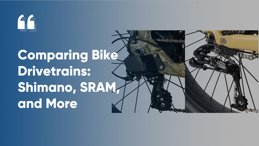 Comparing Bike Drivetrains: Shimano, SRAM, and More