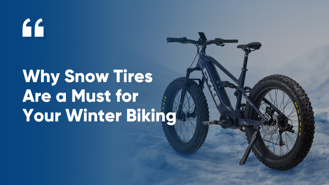 Why Snow Tires Are a Must for Your Winter Biking