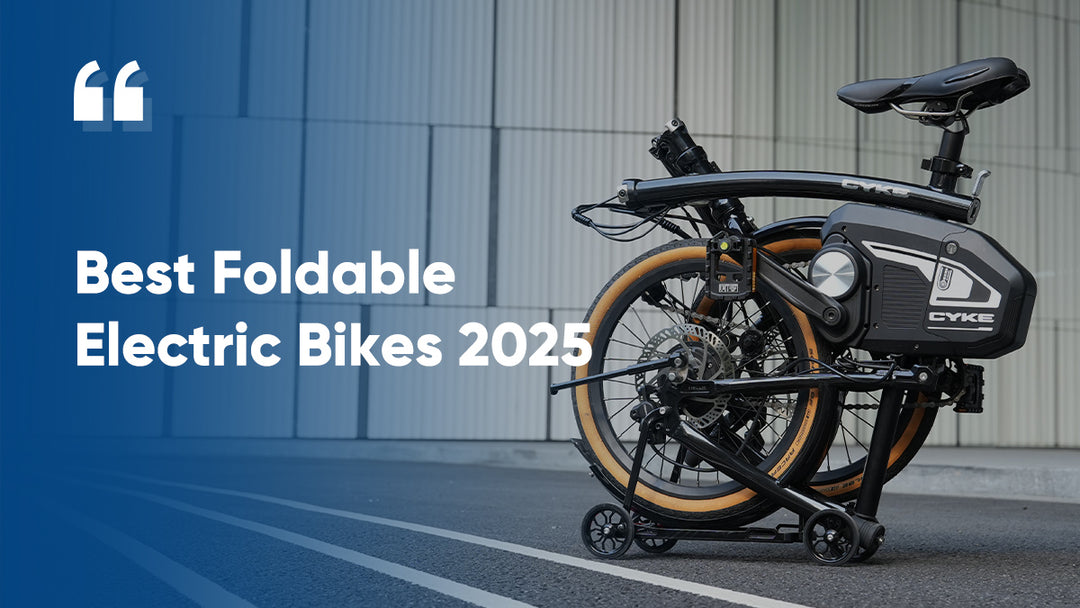 Best Foldable Electric Bikes 2025