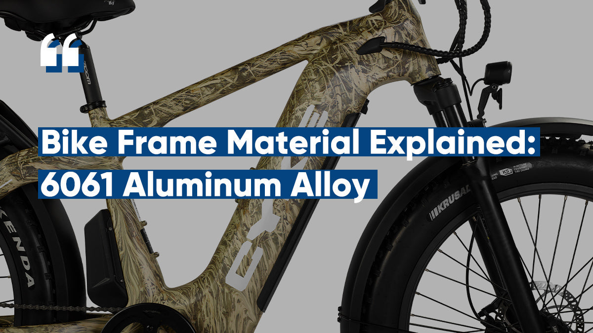 Bike Frame Material Explained: 6061 Aluminum Alloy – CYKE Bikes