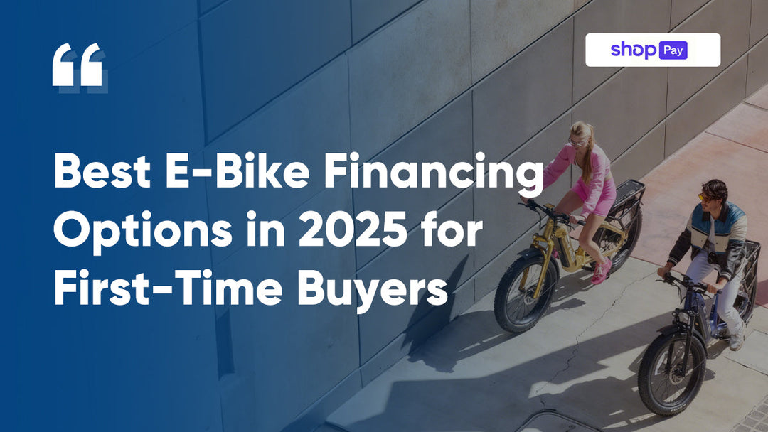 Best E-Bike Financing Options in 2025 for First-Time Buyers
