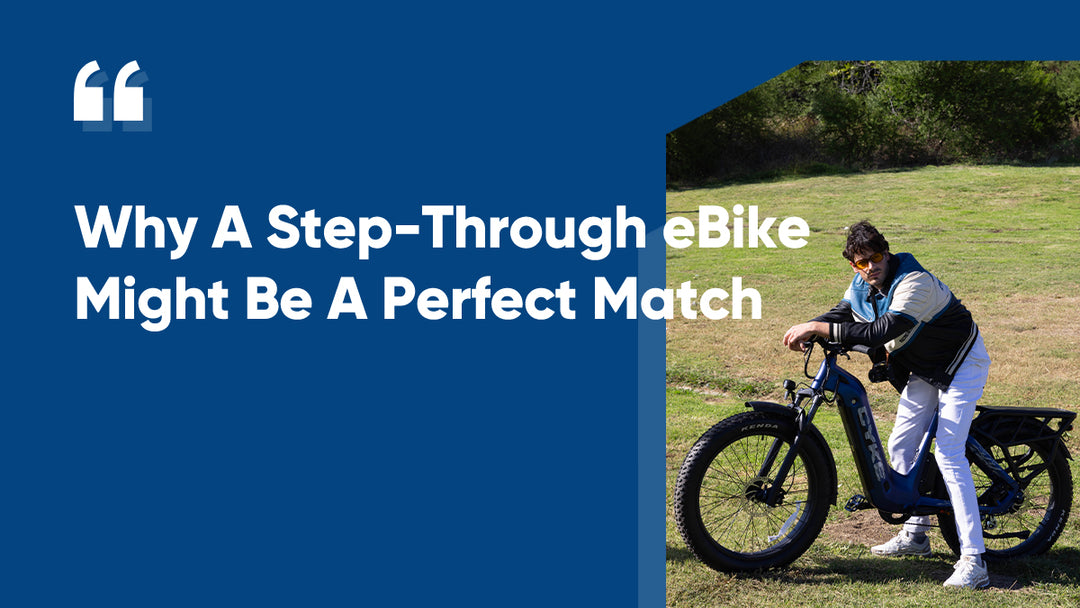 Why A Step-Through eBike Might Be A Perfect Match