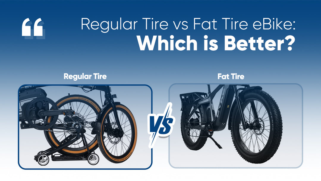 Regular Tire vs Fat Tire eBike