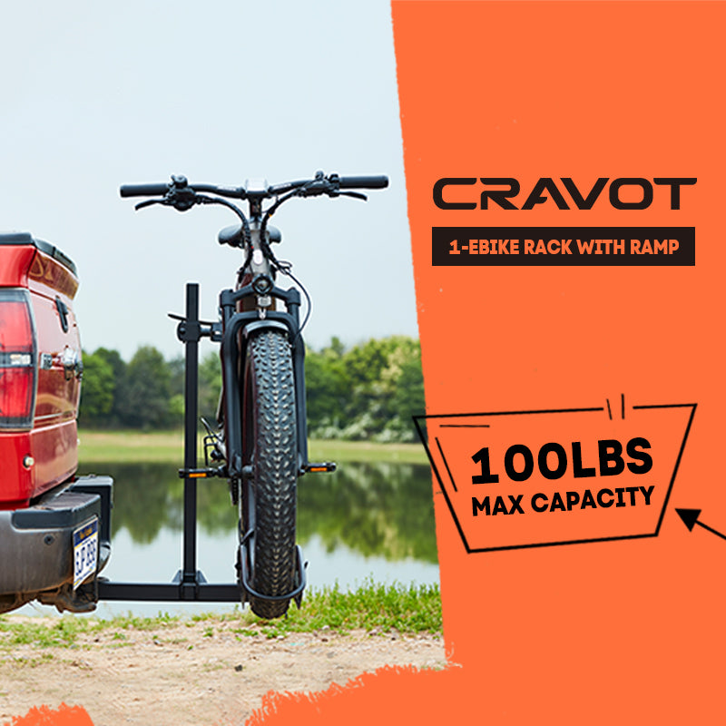 CRAVOT CyberRack E1 Hitch Bike Rack | 100 lbs, Durable & Secure – CYKE ...