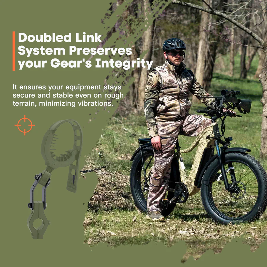 Bicycle Rifle Rack Handlebar Hunten Bike Rifle Rack – CYKE Bikes