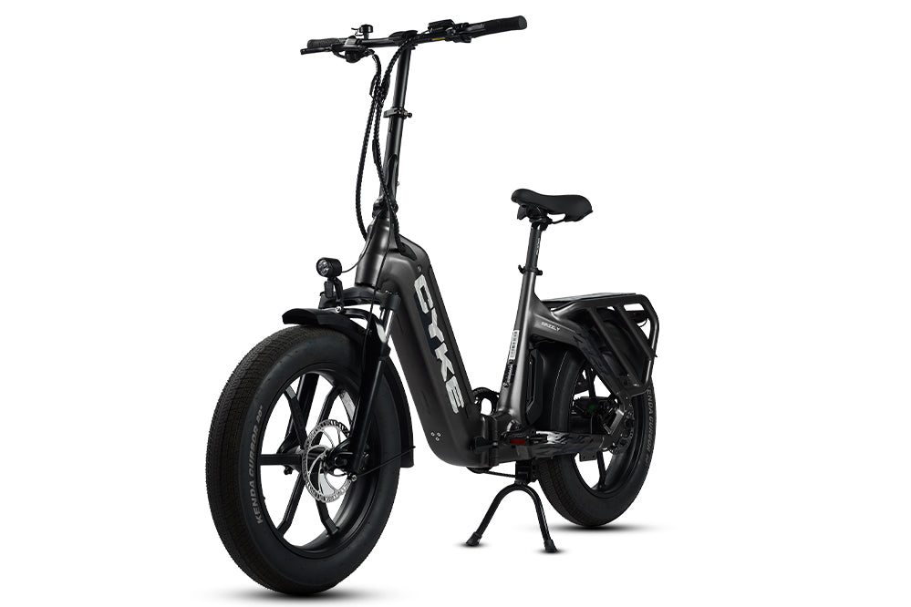 yike bike electric bicycle CYKE Grizzly Foldable Ebike