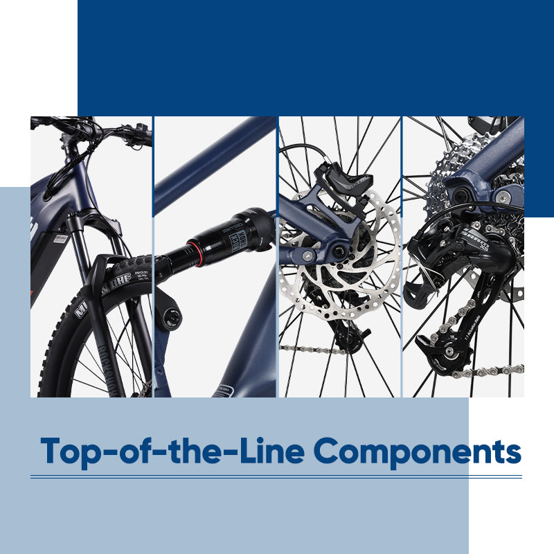 Top-of-the-line ebike components