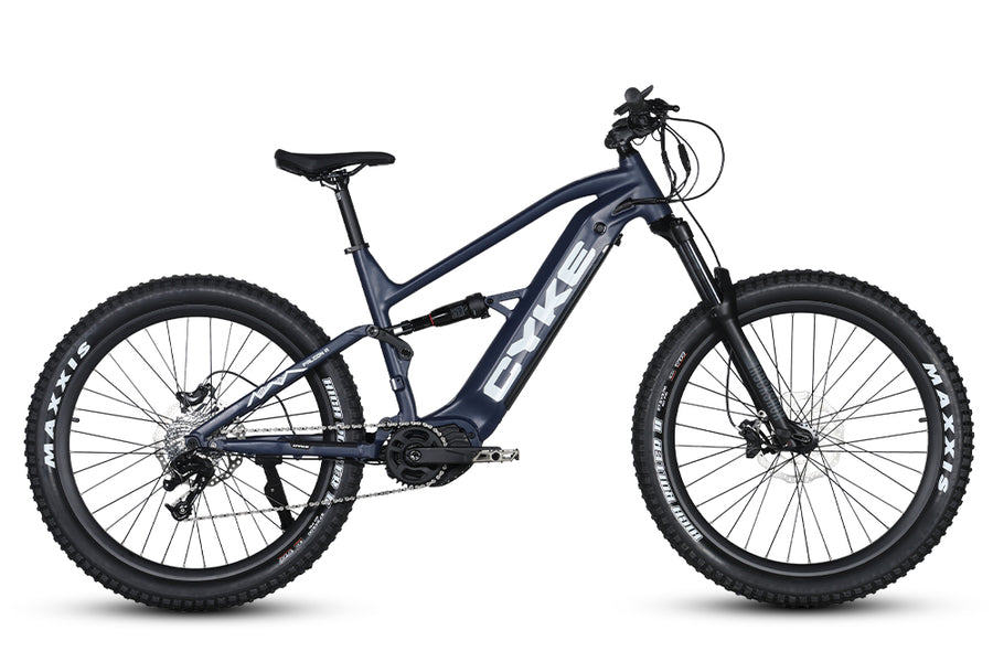 Cyke Specter CYKE Falcon A Full Suspension EMTB | Mid-Drive Ebike For Off-Road ...