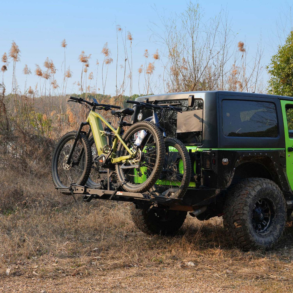 CyberRack E2 PLUS Hitch Bike Rack | 2’’ Receiver, 200 LBS Capacity ...