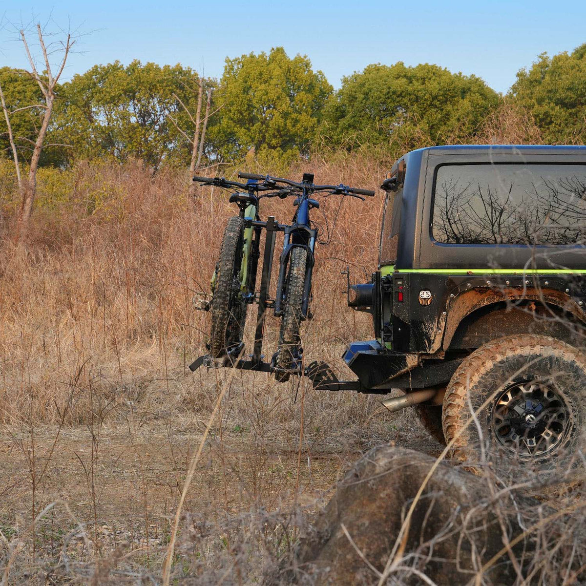 Cyber Rack CyberRack E2 PLUS Hitch Bike Rack | 2’’ Receiver, 200 LBS Capacity ...