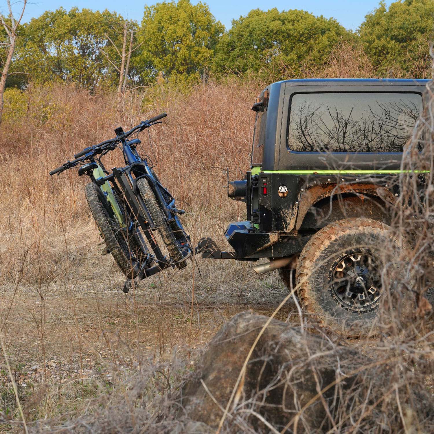 Cyber Rack CyberRack E2 PLUS Hitch Bike Rack | 2’’ Receiver, 200 LBS Capacity ...