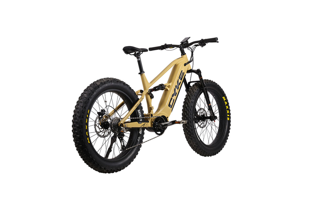 Falcon X full suspension ebike mountain bike