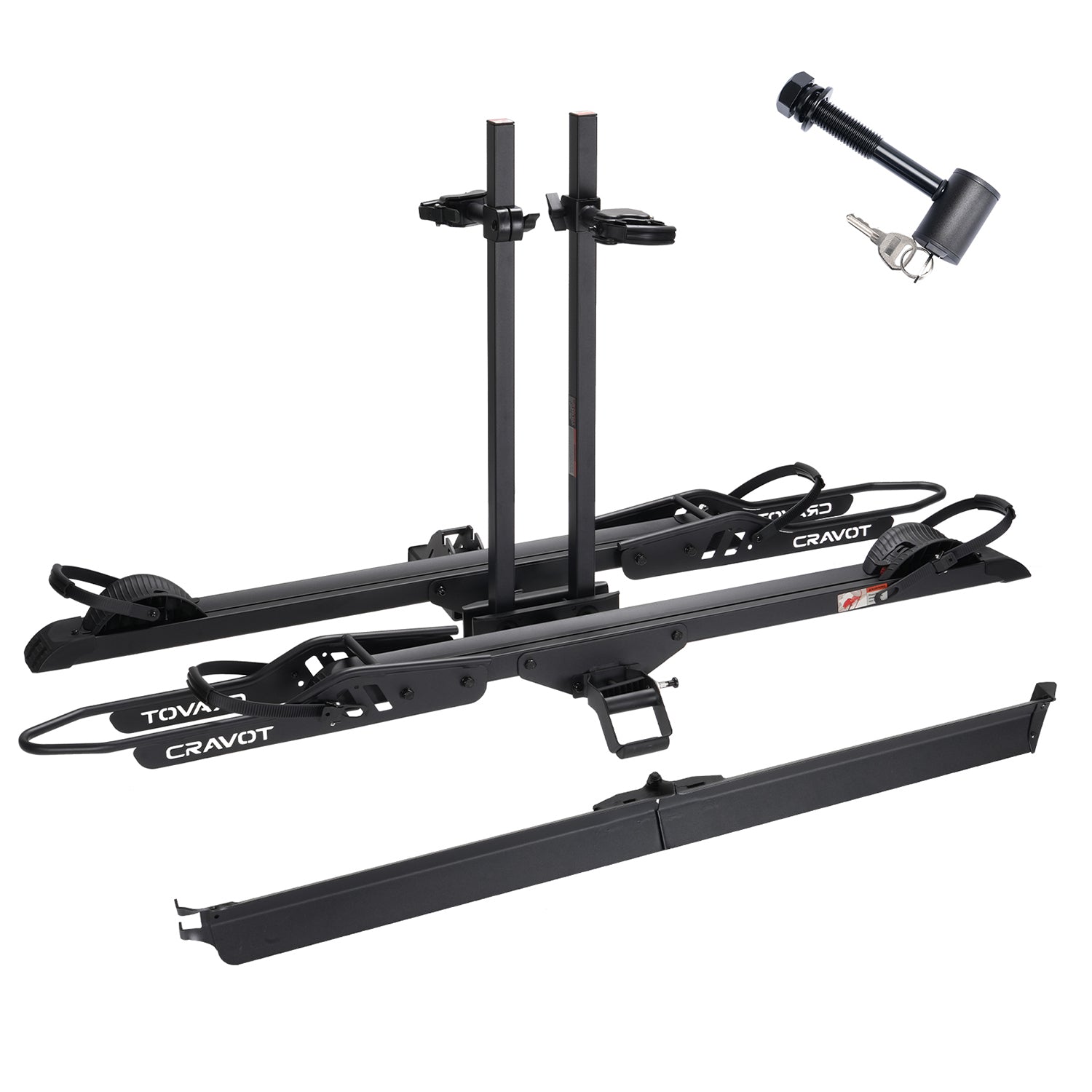 CyberRack E2 PLUS Hitch Bike Rack | 2’’ Receiver, 200 LBS Capacity ...