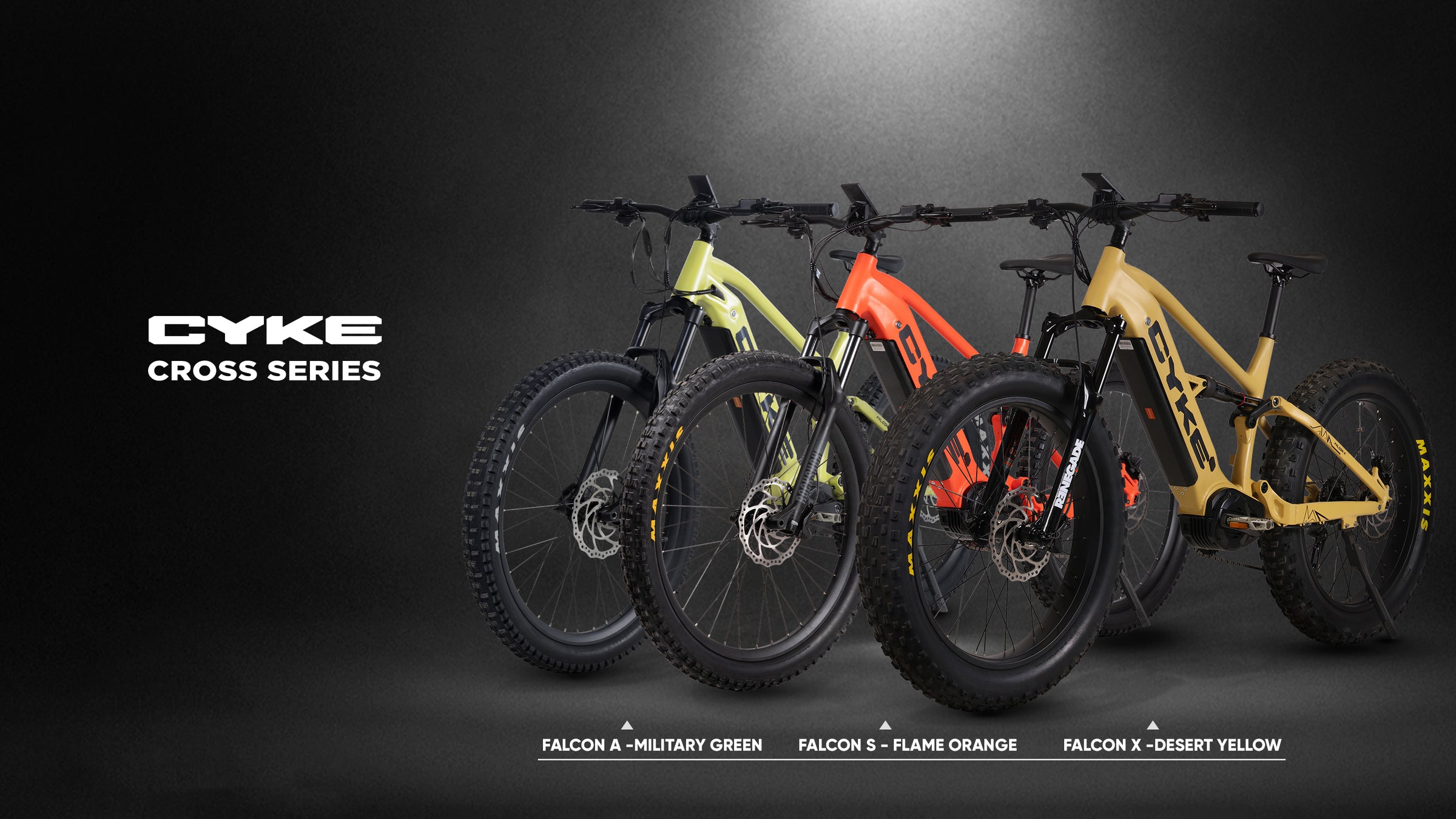 CYKE Cross Series eMTB