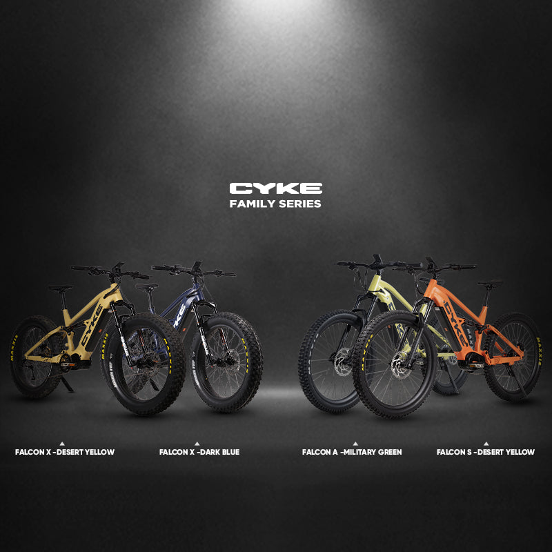 CYKE Cross Series Electric Bikes