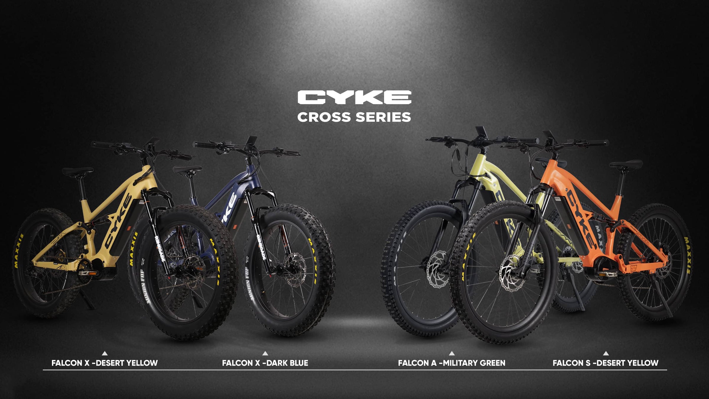 CYKE Cross Series eBikes