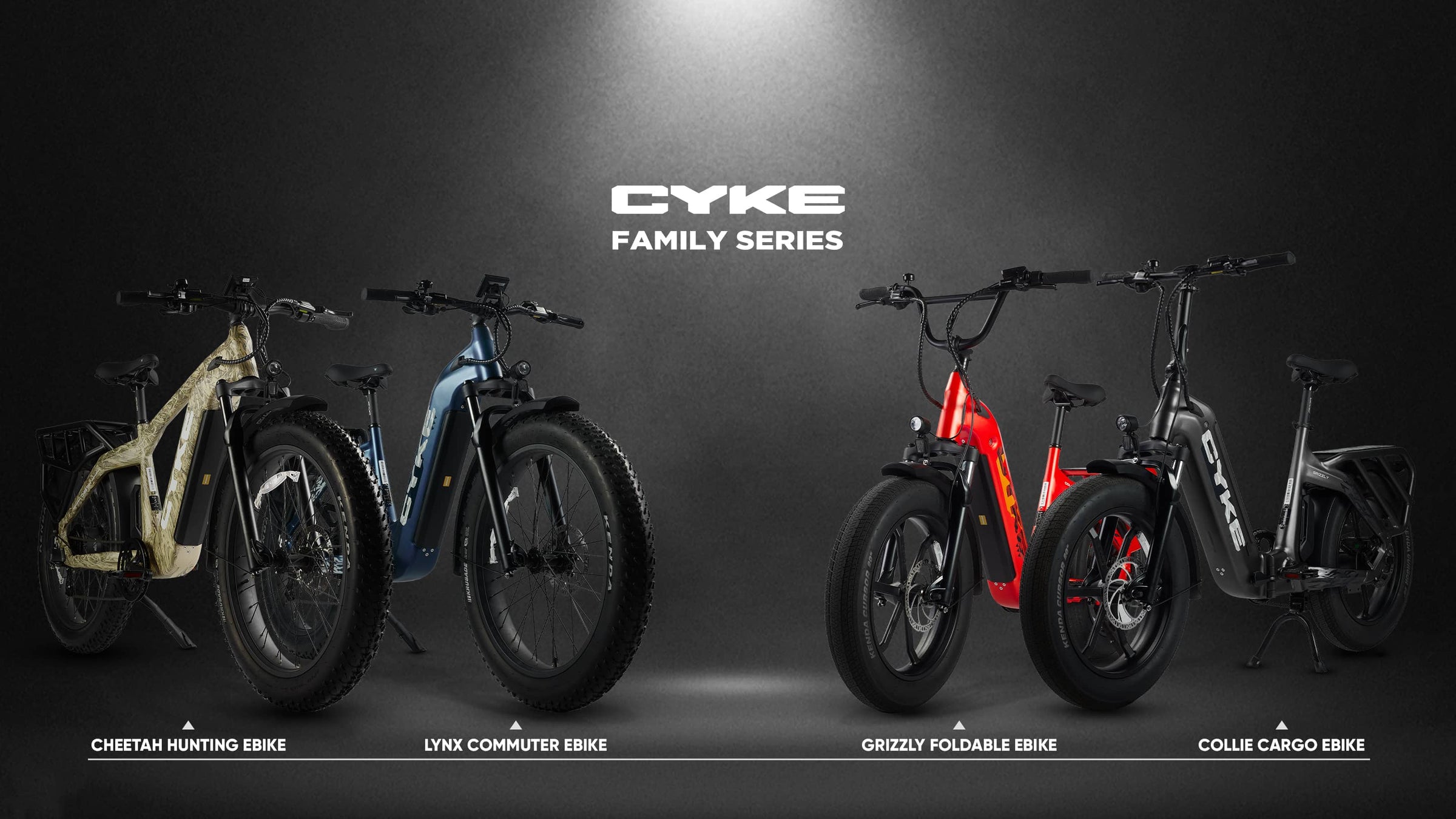 CYKE Family Series eBikes