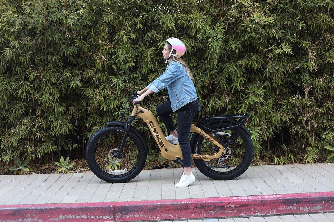 Step-thru ebike